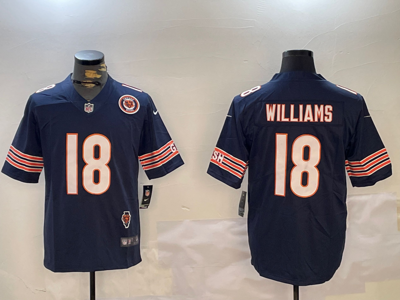 Men Chicago Bears 34 Payton blue Nike Limited 2025 NFL Jersey style 005
